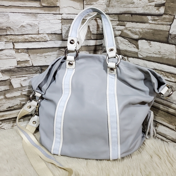 SOLD Coach Poppy Two Way Tote - Picture 2 of 5